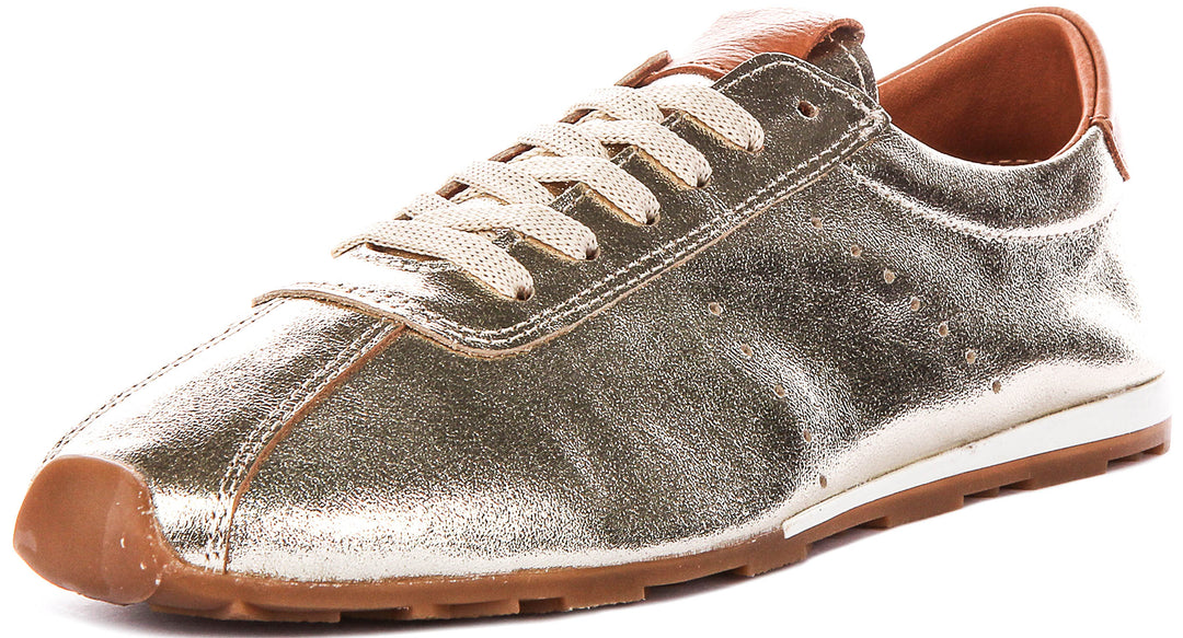 Justinreess England Michelle In Gold For Women