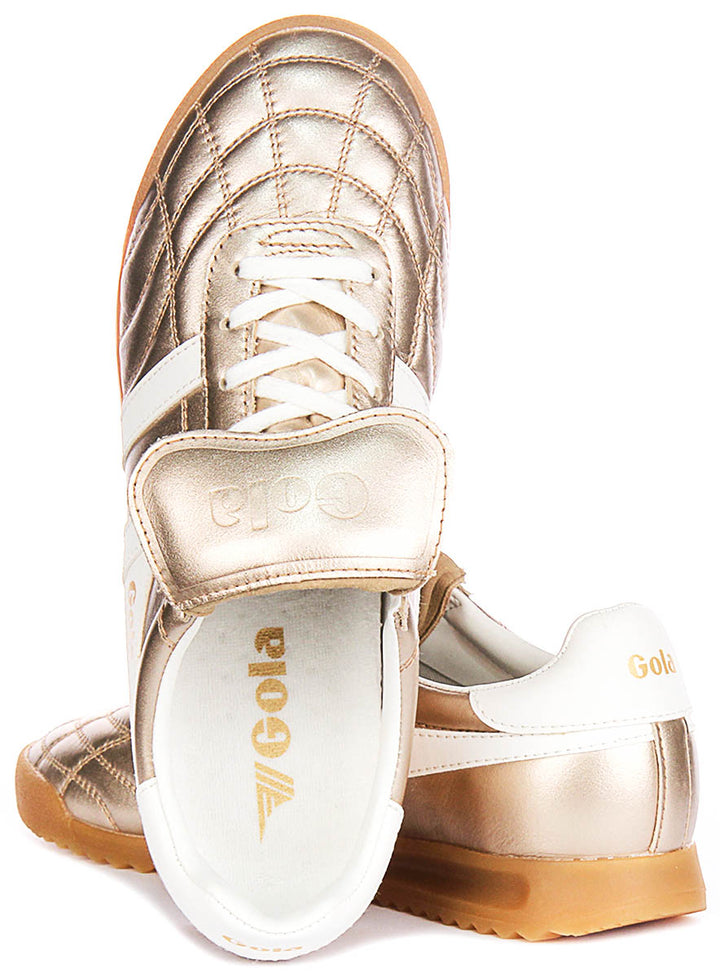 Gola Classics Stadium 86 In Gold White For Women