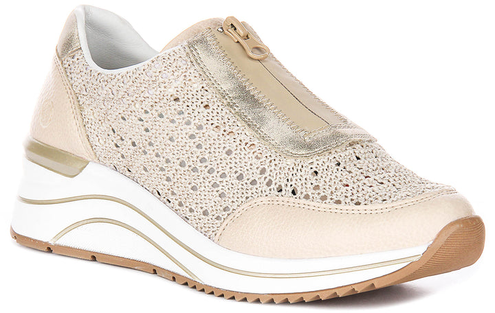 Remonte D0T15-60 In Golden Beige For Women