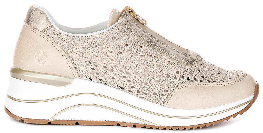 Remonte D0T15-60 In Golden Beige For Women