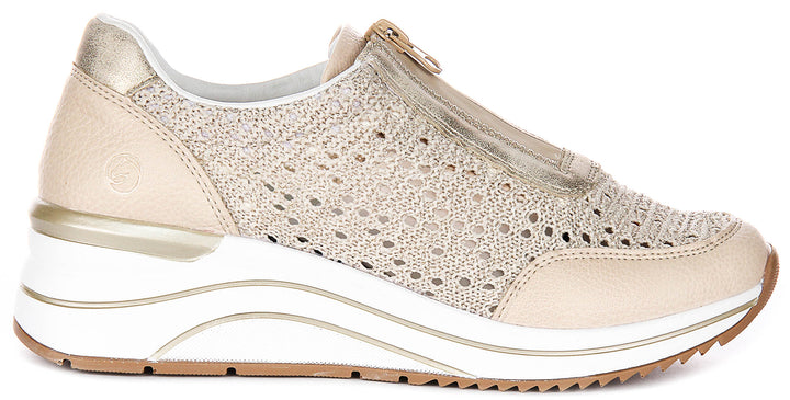 Remonte D0T15-60 In Golden Beige For Women