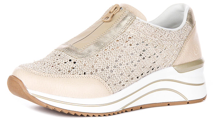 Remonte D0T15-60 In Golden Beige For Women