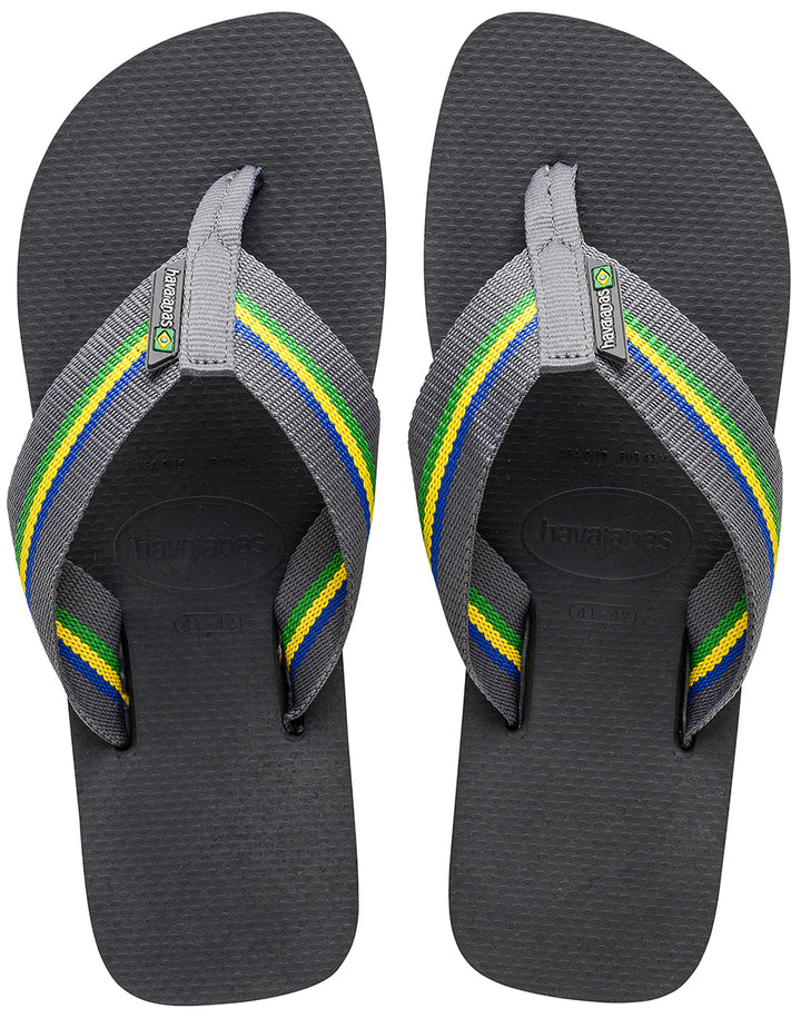 Havaianas Urban Brasil In Graphite For Men