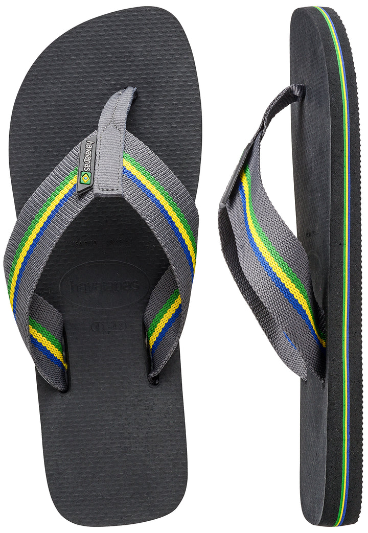 Havaianas Urban Brasil In Graphite For Men