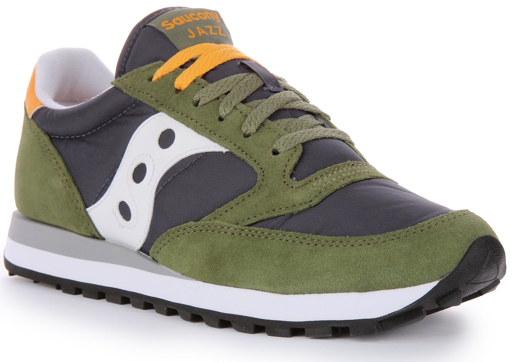 Saucony Jazz Original In Grey Black For Men