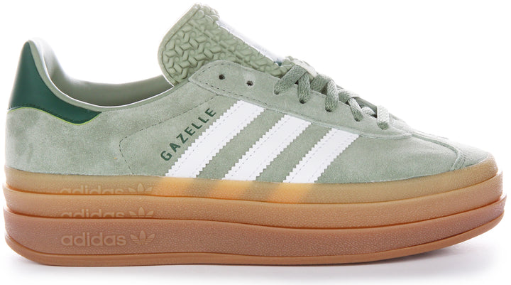 Adidas Gazelle Bold W In Green For Women