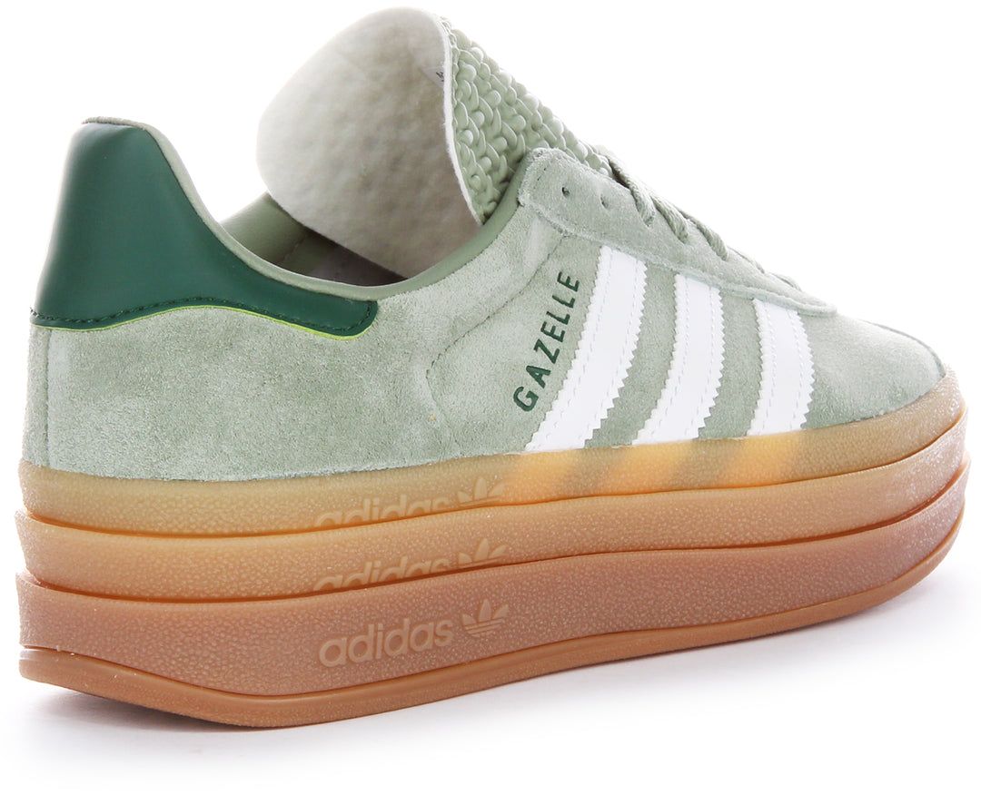 Adidas Gazelle Bold W In Green For Women