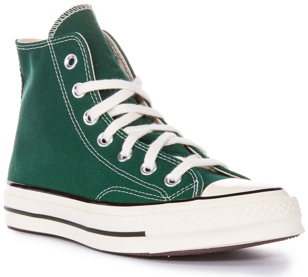 Dark Green High Top Platform Converse Converse 168508C Chuck 70