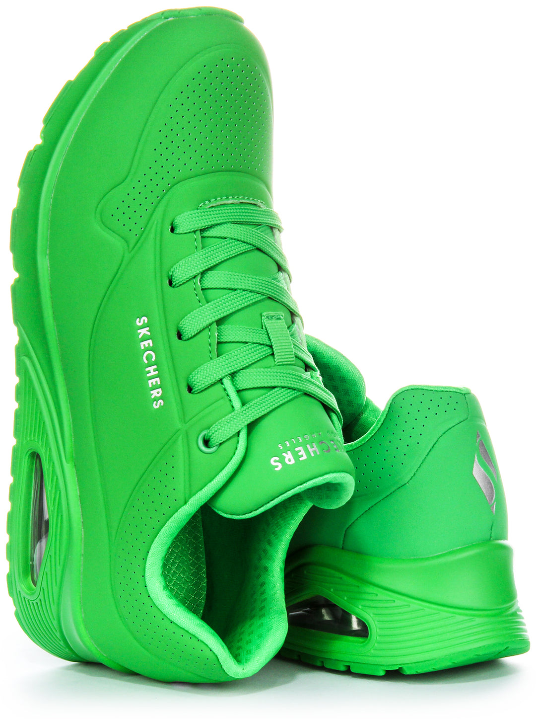 Skechers Uno – Stand On in Grün für Damen