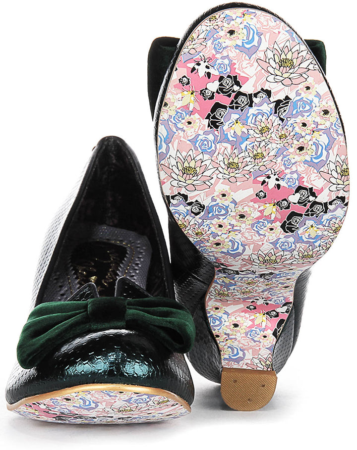 Irregular Choice Dazzle Razzle In Green For Women