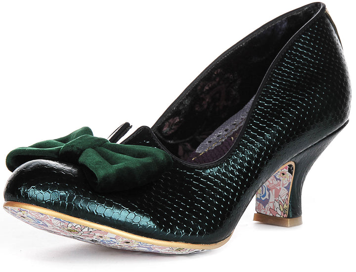 Irregular Choice Dazzle Razzle In Green For Women