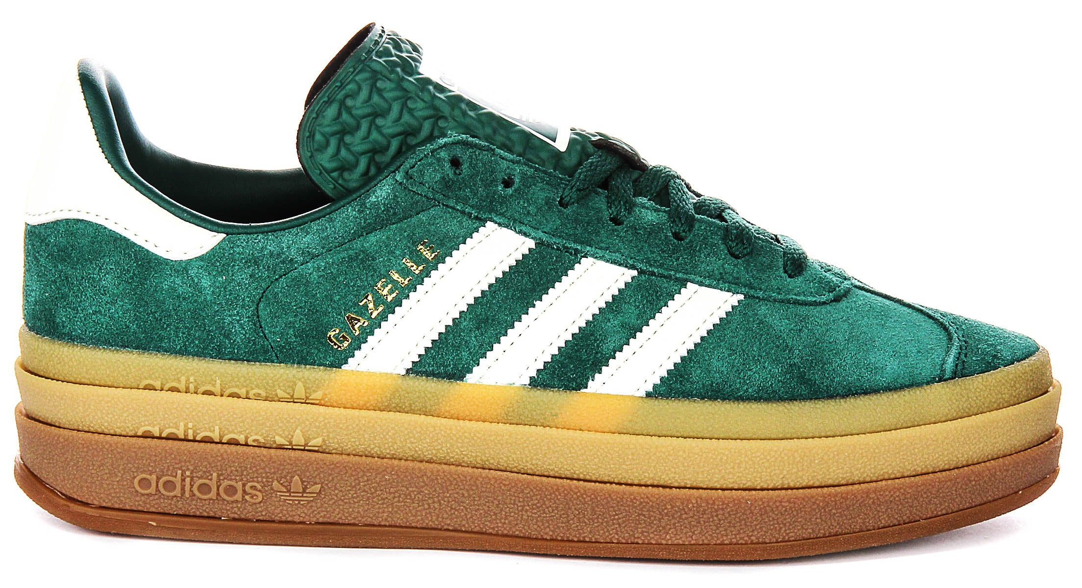 Adidas Gazelle Bold W In Green For Women | Platform Trainers