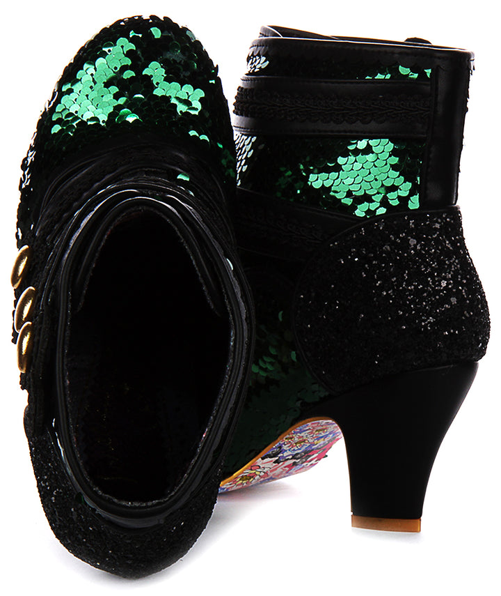 Irregular Choice Mouse King In Green For Women