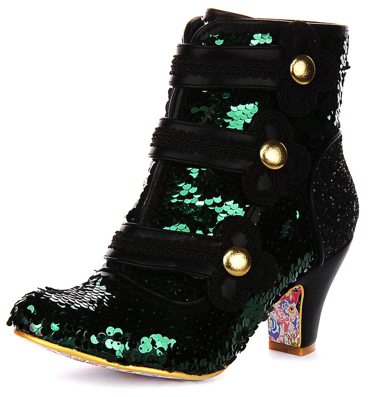 Irregular Choice Mouse King In Green For Women