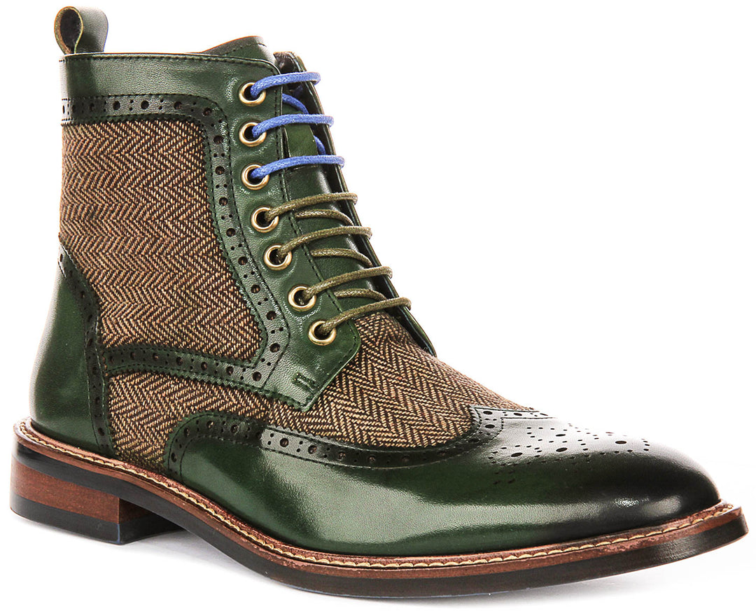 Justinreess England Hi Kennedy In Green For Men