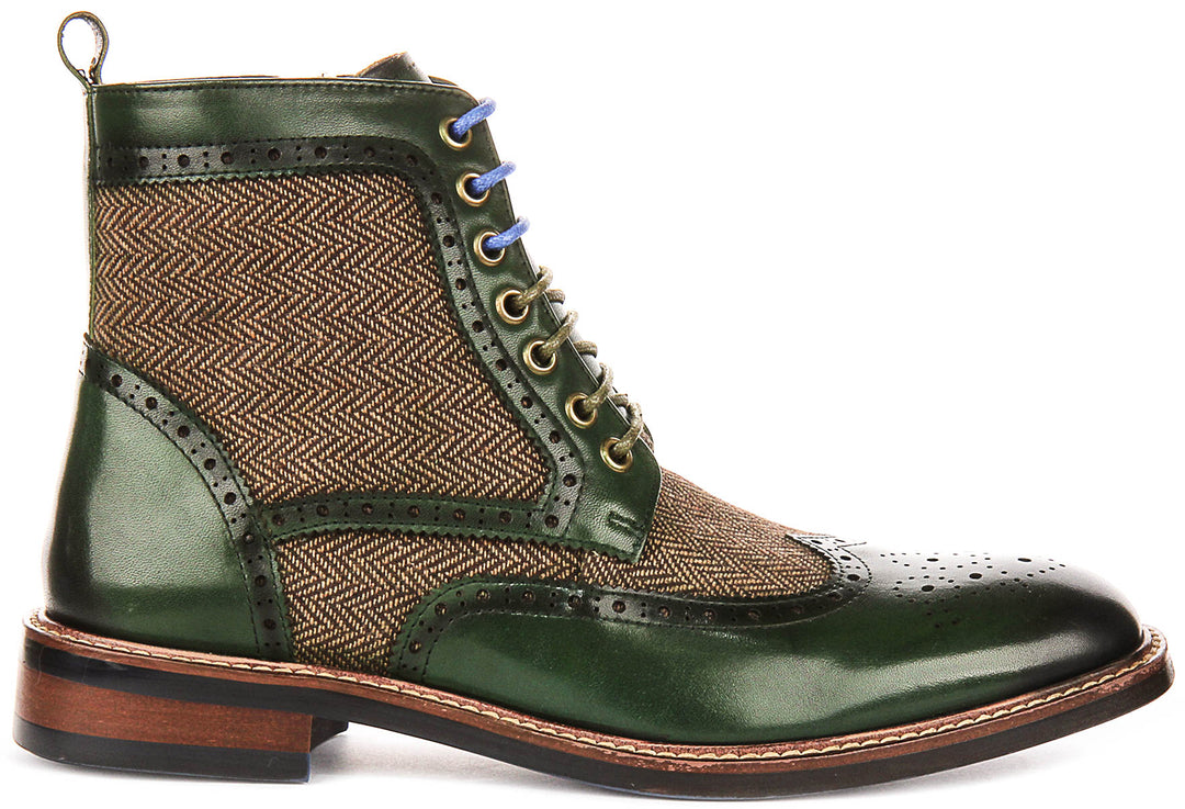 Justinreess England Hi Kennedy In Green For Men