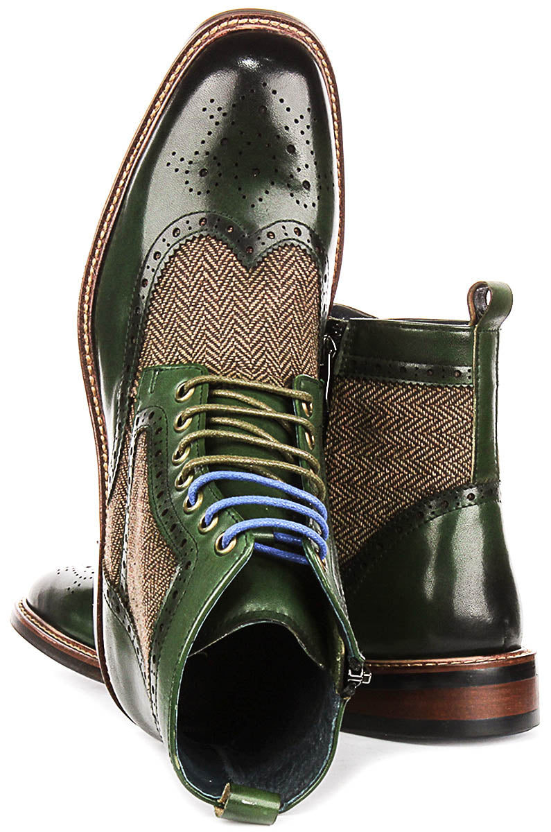 Justinreess England Hi Kennedy In Green For Men
