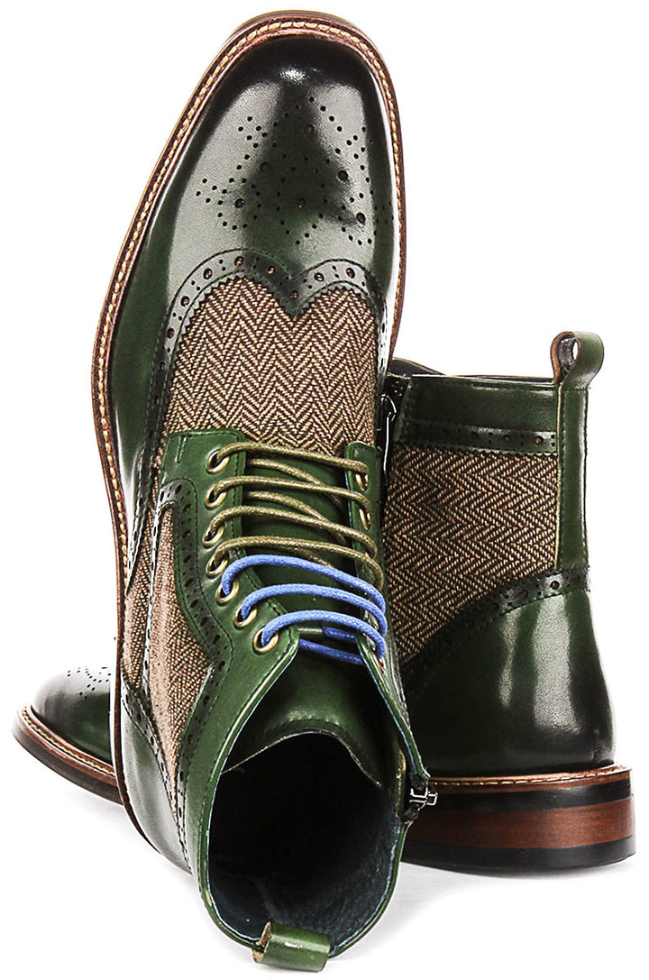 Justinreess England Hi Kennedy In Green For Men