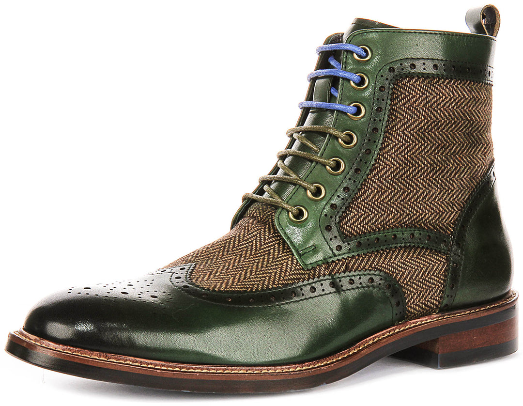 Justinreess England Hi Kennedy In Green For Men
