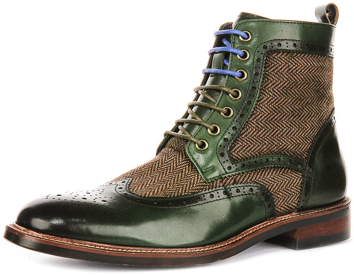 Justinreess England Hi Kennedy In Green For Men