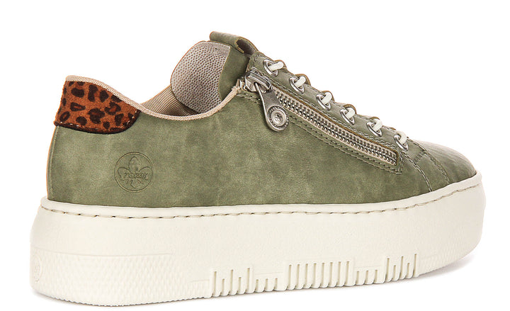 Rieker M1952-52 In Green For Women