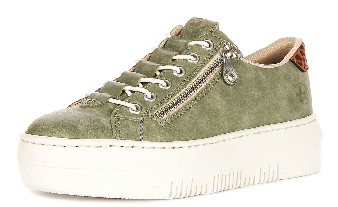 Rieker M1952-52 In Green For Women