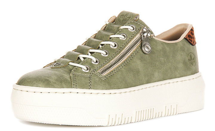 Rieker M1952-52 In Green For Women
