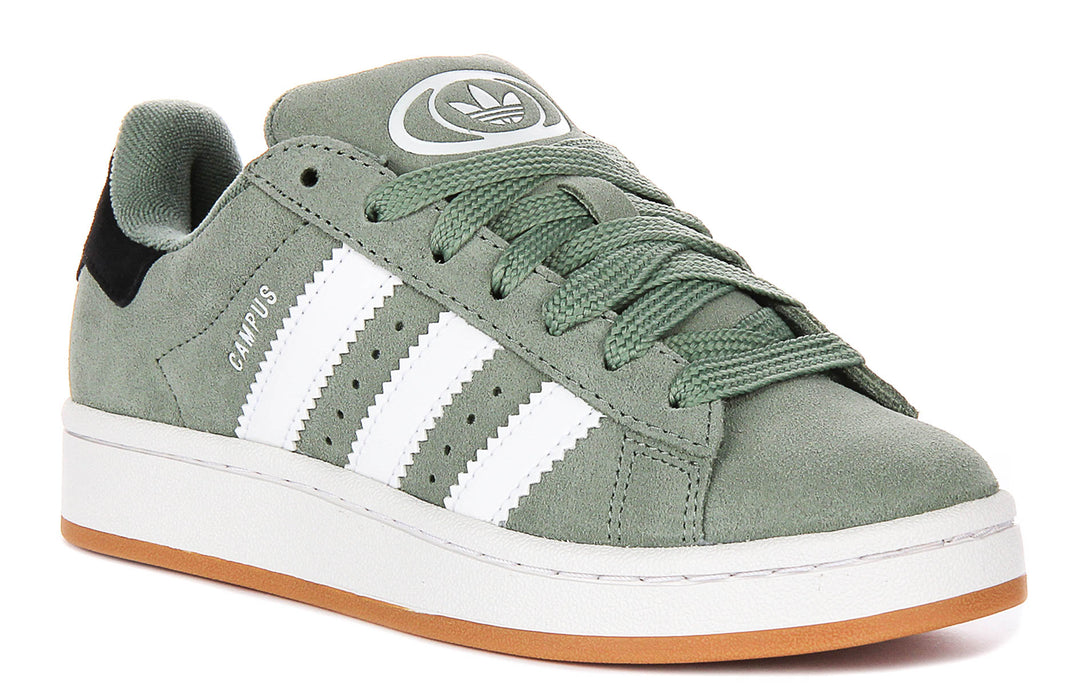 adidas Originals Campus 00s Junior - Silver Green / Cloud White / Gum 4.5 adidas Originals Campus 00s Junior - Silver Green / Cloud White / Gum 4.5