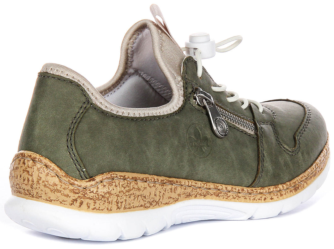 Rieker N42G0-52 In Green For Women
