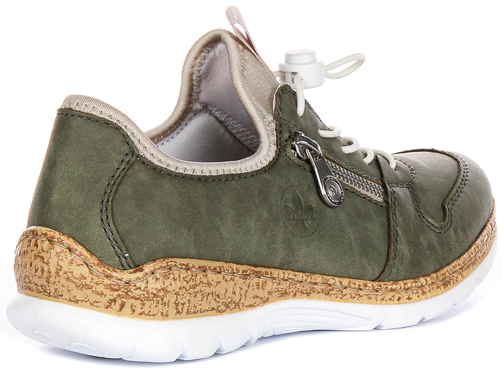 Rieker N42G0-52 In Green For Women