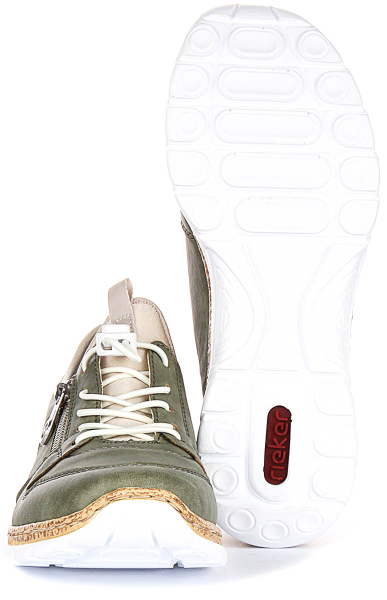 Rieker N42G0-52 In Green For Women