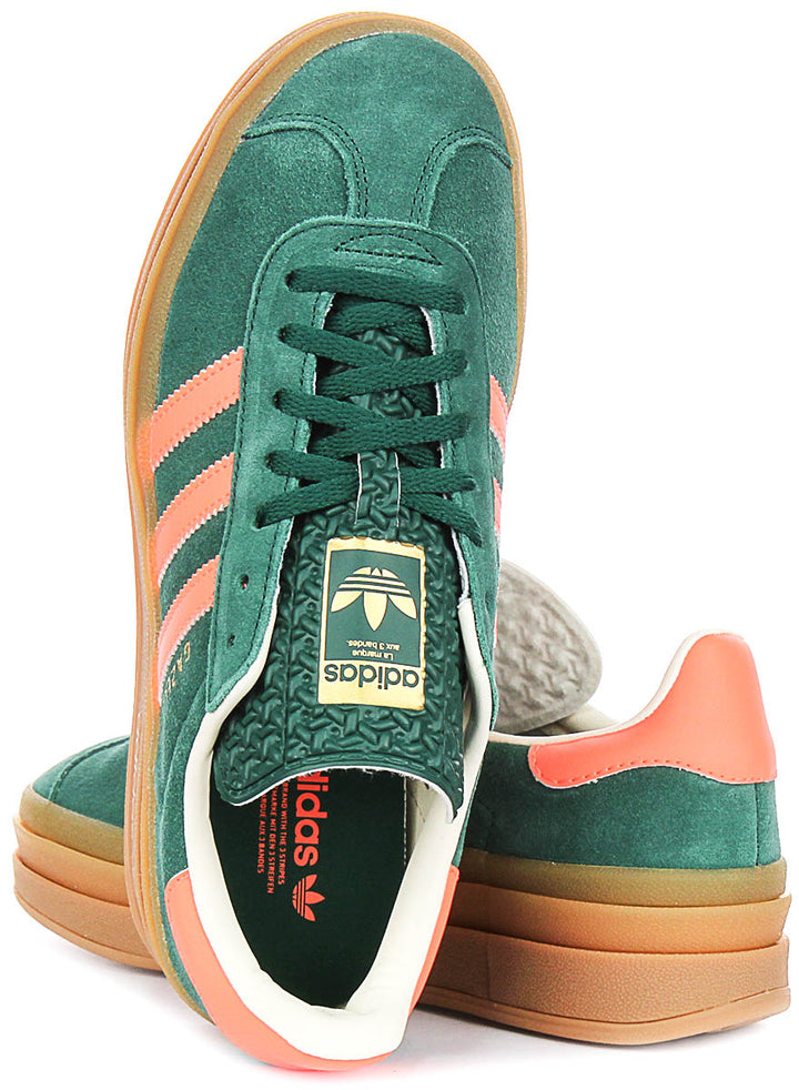 Adidas GAZELLE BOLD J In Green for Youth