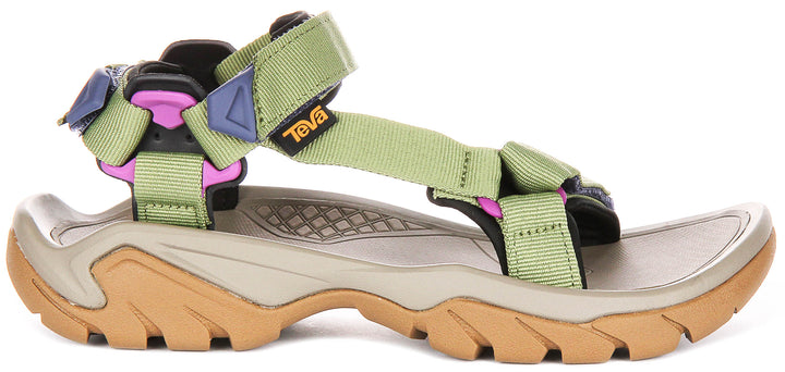 Teva Terra Fi 5 Universe In Green For Women