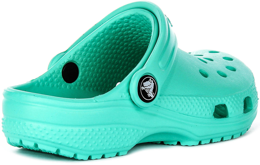 Crocs Classic Clog In Green For Kid