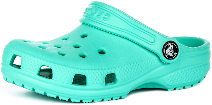 Crocs Classic Clog In Green For Kid