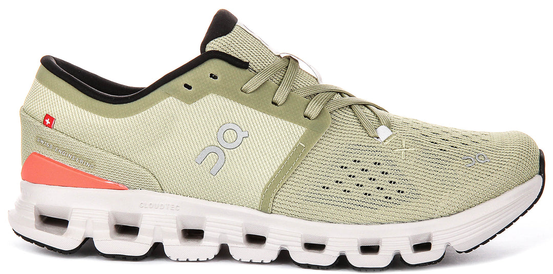 On Running Cloud X 4 In Green For Men