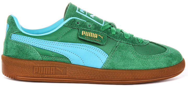 Puma Palermo Vintage In Green Blue