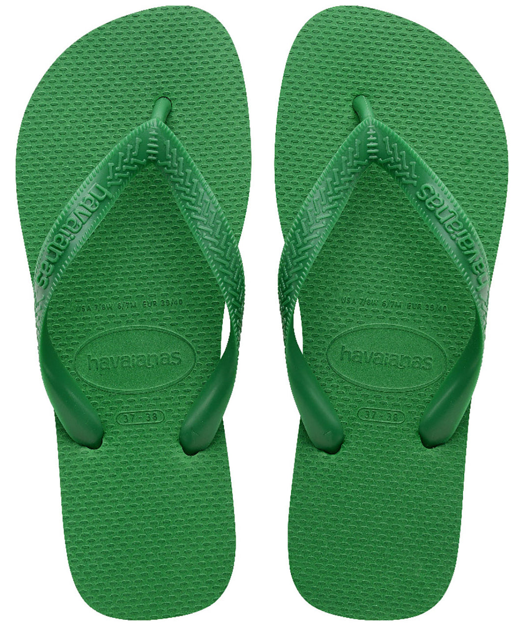 Havaianas Top In Green Flipflops
