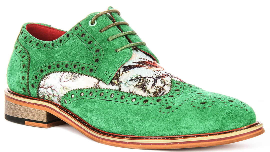 Justinreess England Wolf In Green For Men