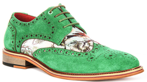 Justinreess England Wolf In Green For Men