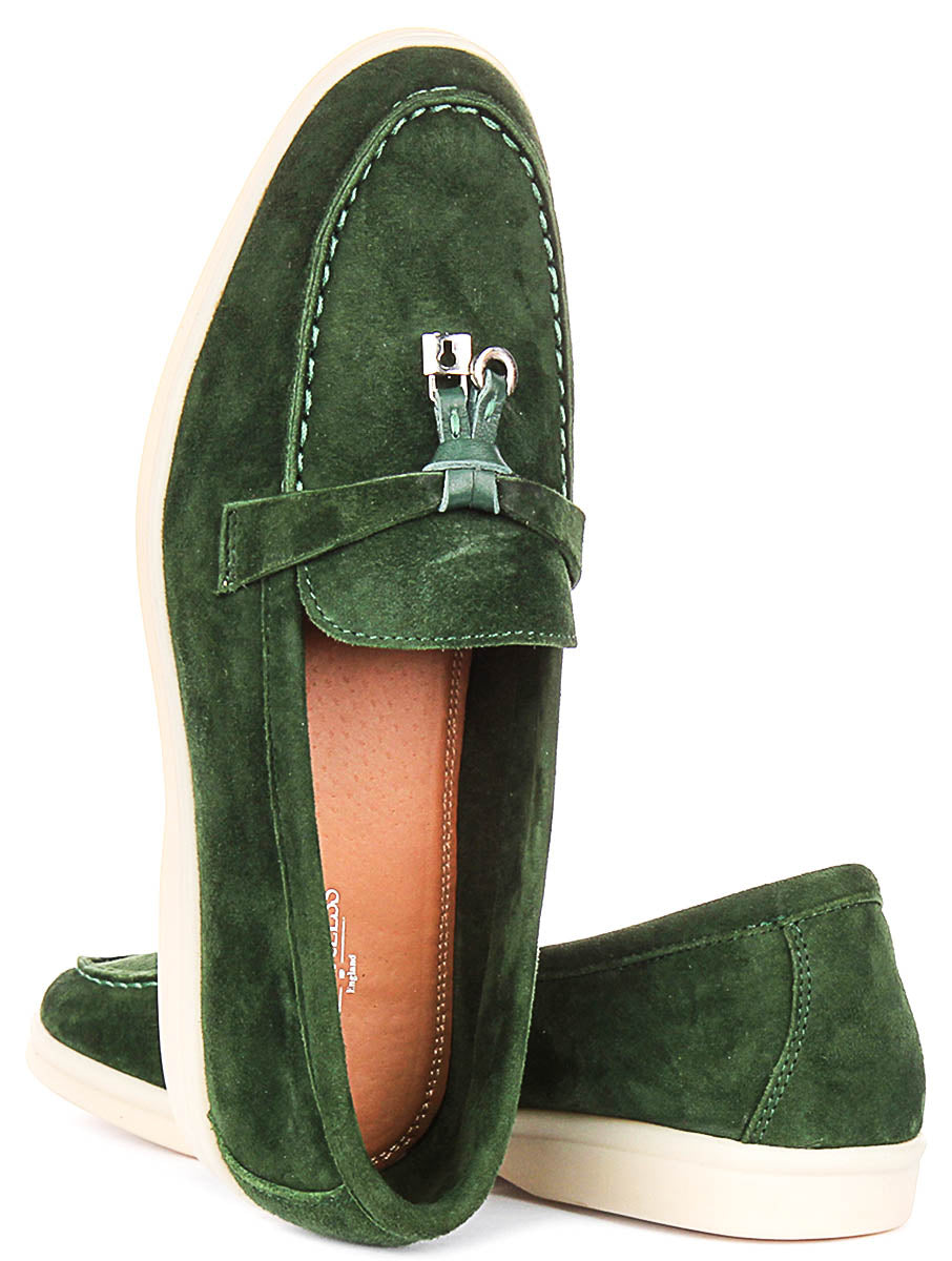 Justinreess England Emma In Green For Women