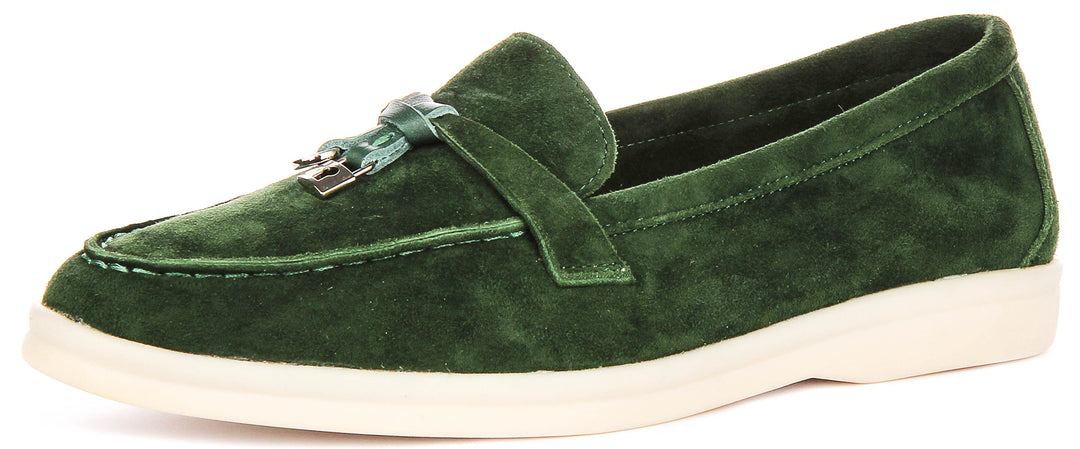 Justinreess England Emma In Green For Women