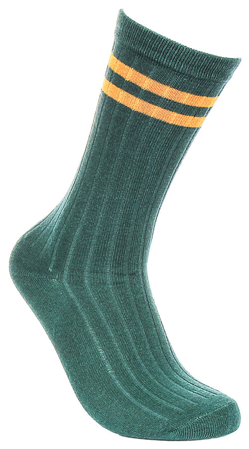 Justinreess England 2P Stripe W In Green For Women