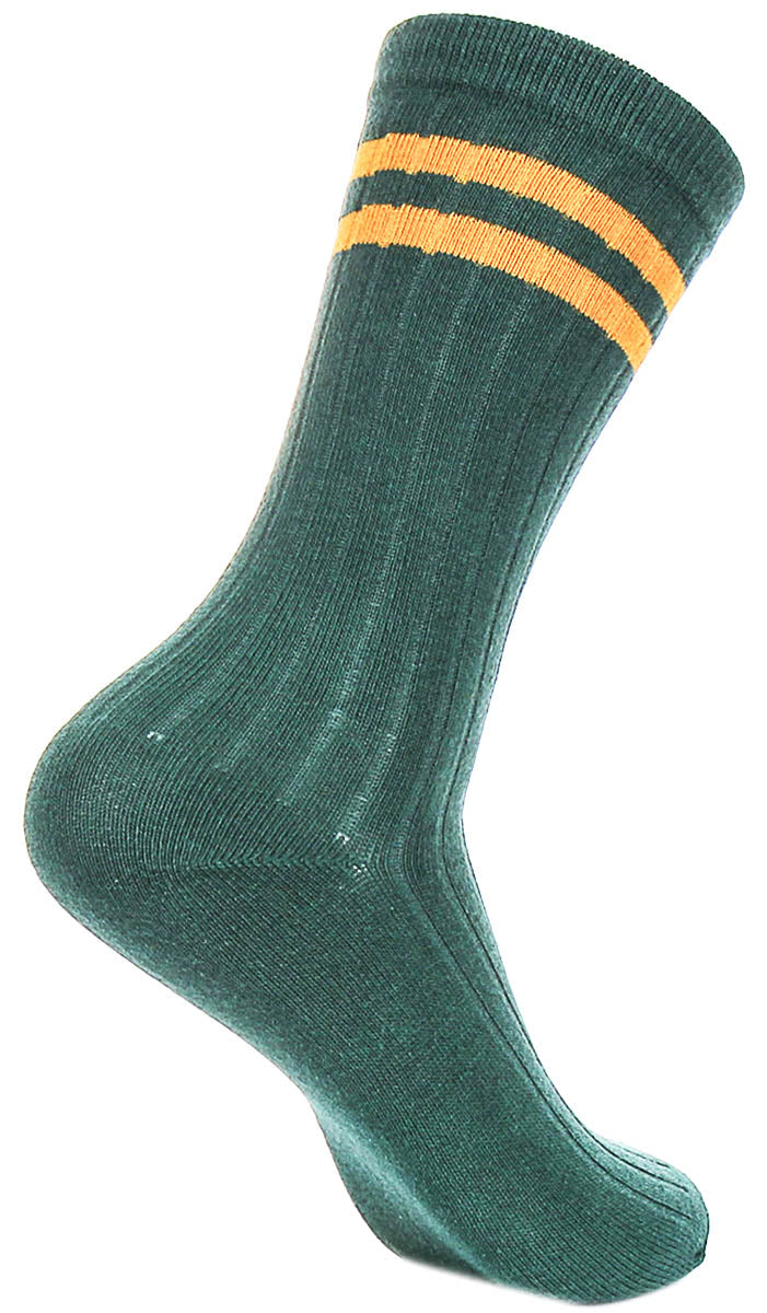 Justinreess England 2P Stripe W In Green For Women