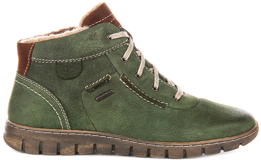 Josef Seibel Steffi 53 Waterproof In Green For Women