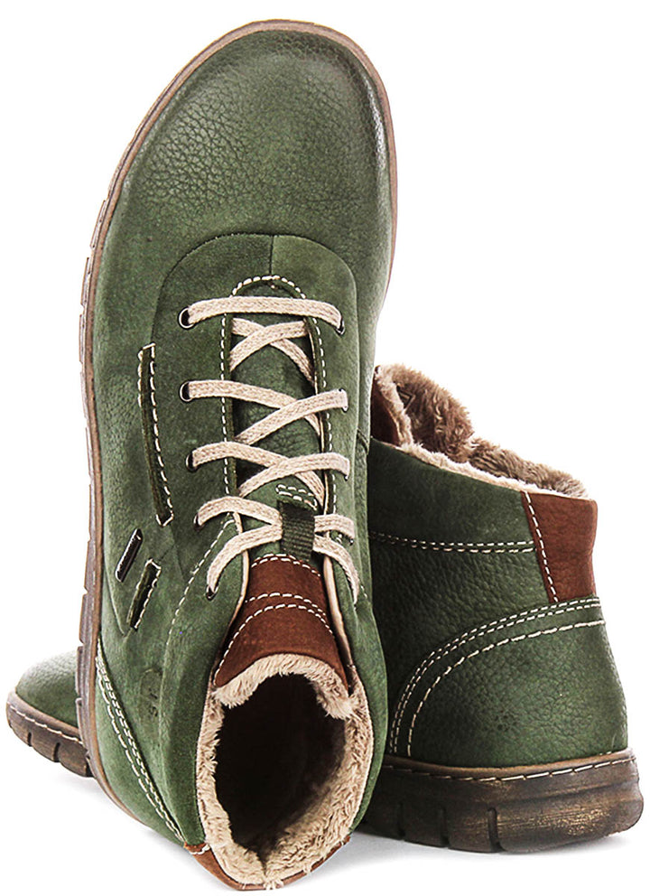 Josef Seibel Steffi 53 Waterproof In Green For Women