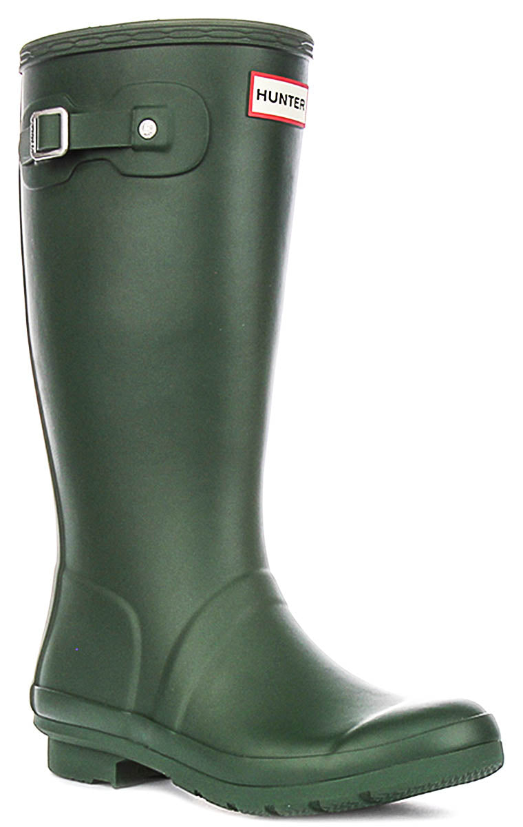 Hunter Original Boot In Green For Junior