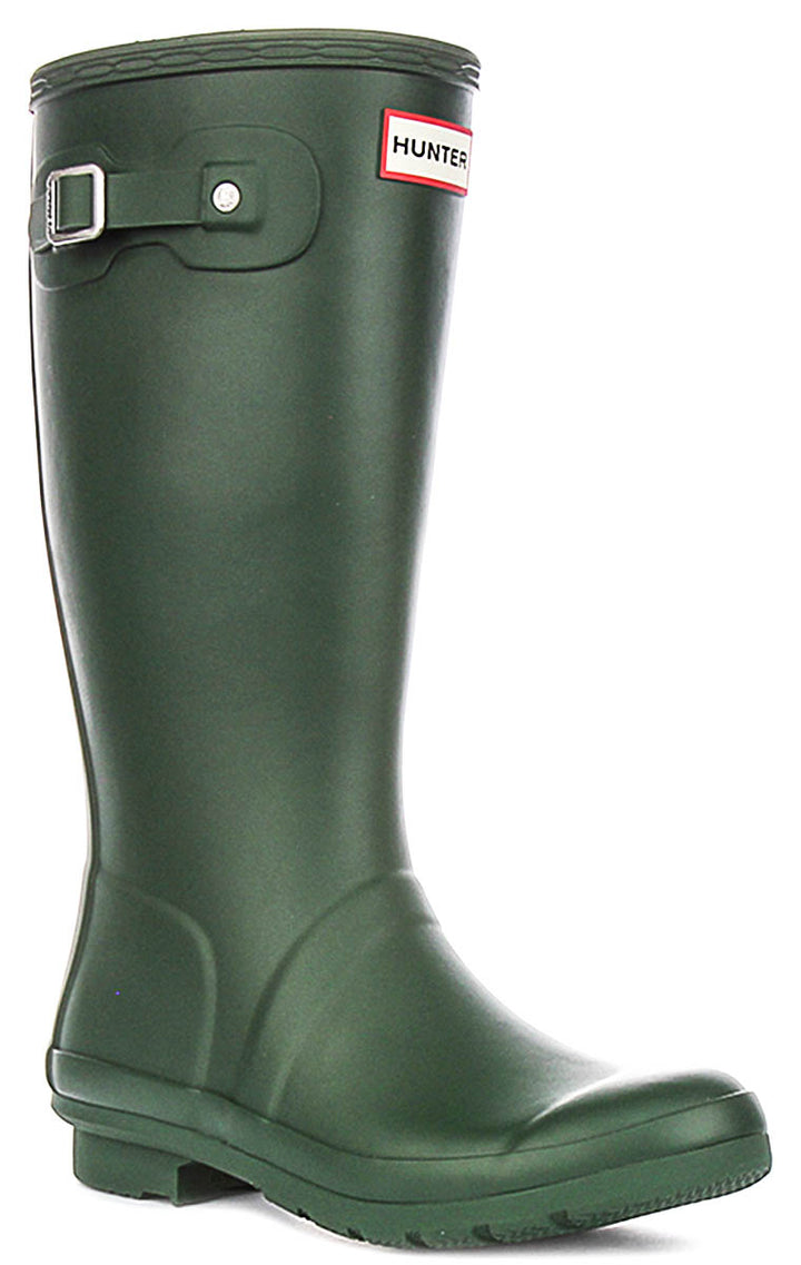 Hunter Original Boot In Green For Junior
