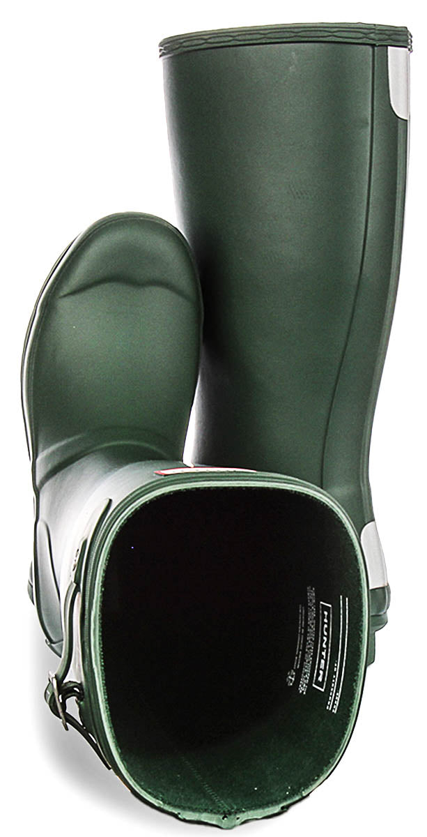 Hunter Original Boot In Green For Junior