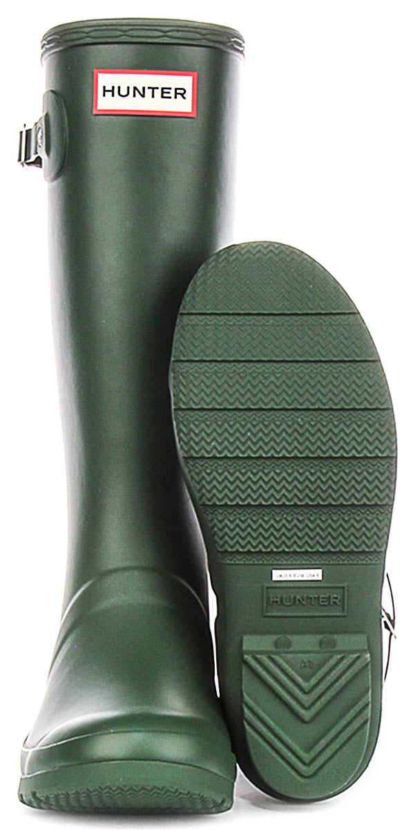 Hunter Original Boot In Green For Junior